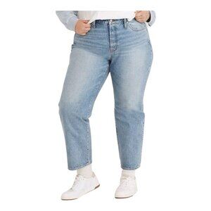 Madewell The Curvy‎ Perfect Vintage Jean Women's Size 35 Blue Cotton Denim Crop